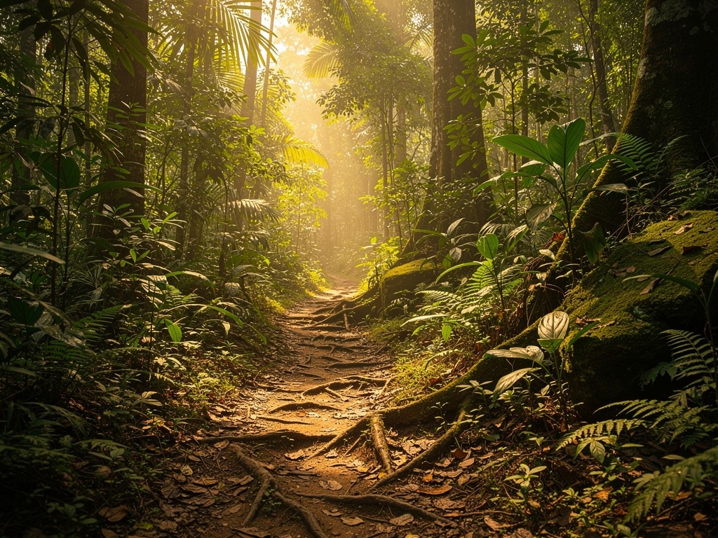 Trekking trail inside Similipal reserve