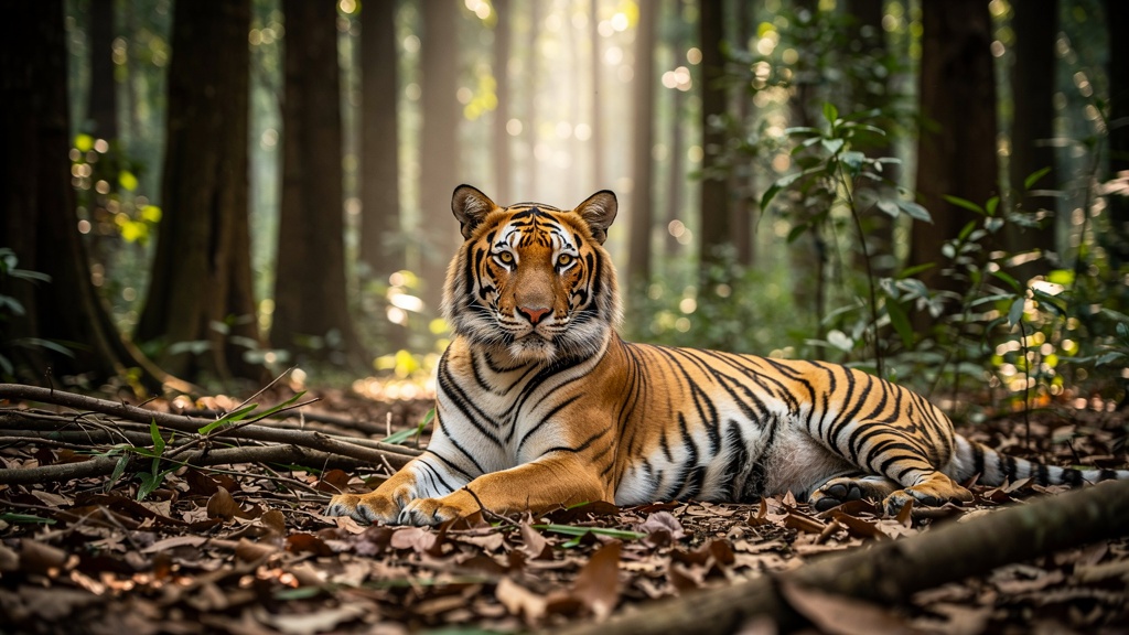 Bengal tiger in Similipal National Park, Mayurbhanj